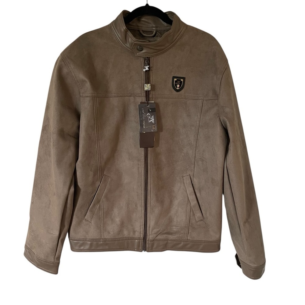NWT Armani Collezioni Tan Jacket Man Size XXL